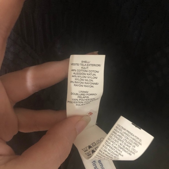 Lucky Brand Fringe Layered Mini Shift Dress SZ S - Picture 7 of 10